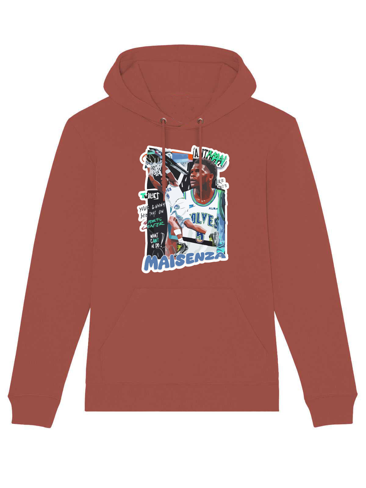 Felpa Maisenza # Sport Graphic Antman - Rust