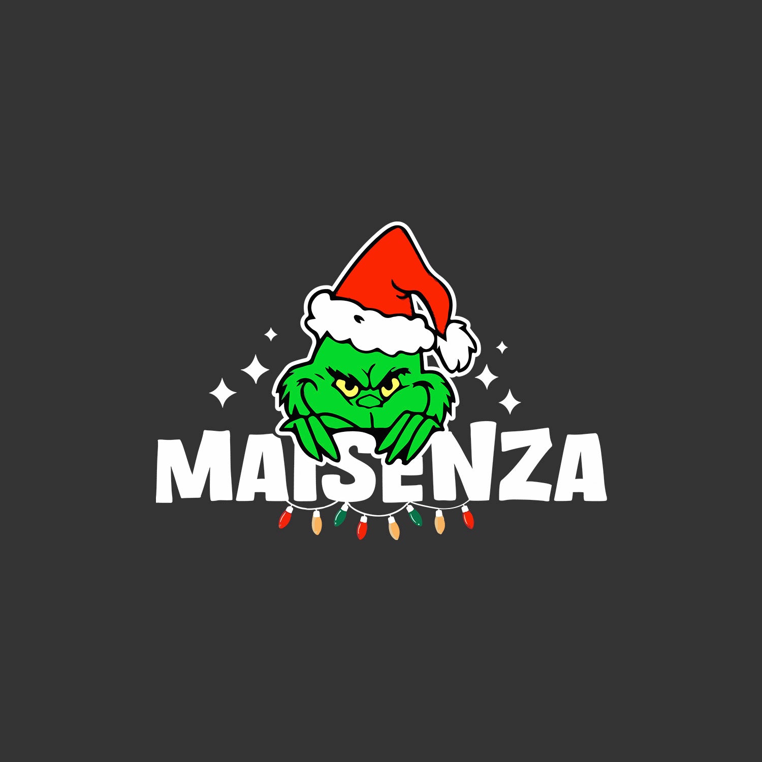 Maisenza # Grinch Patch Beanie - Nero