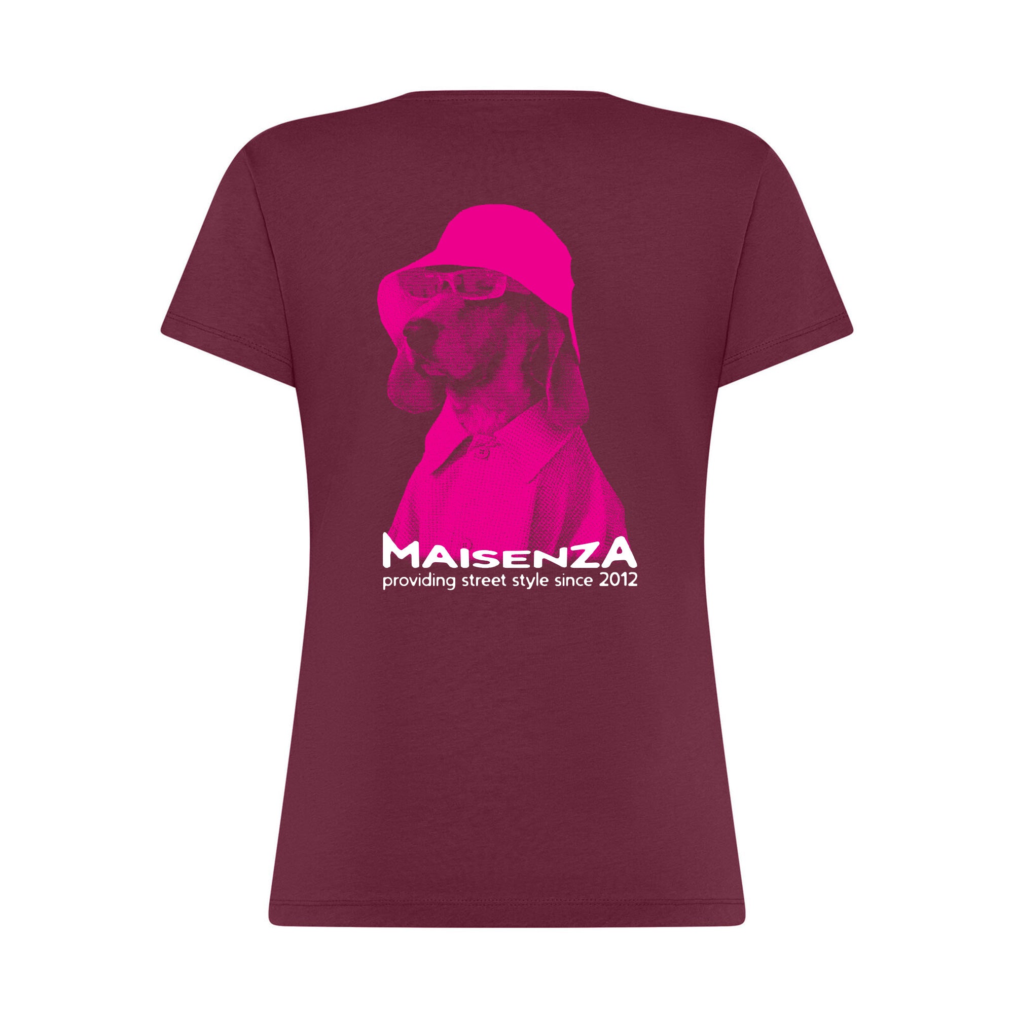 T-shirt Glitch Donna - Cane con bucket