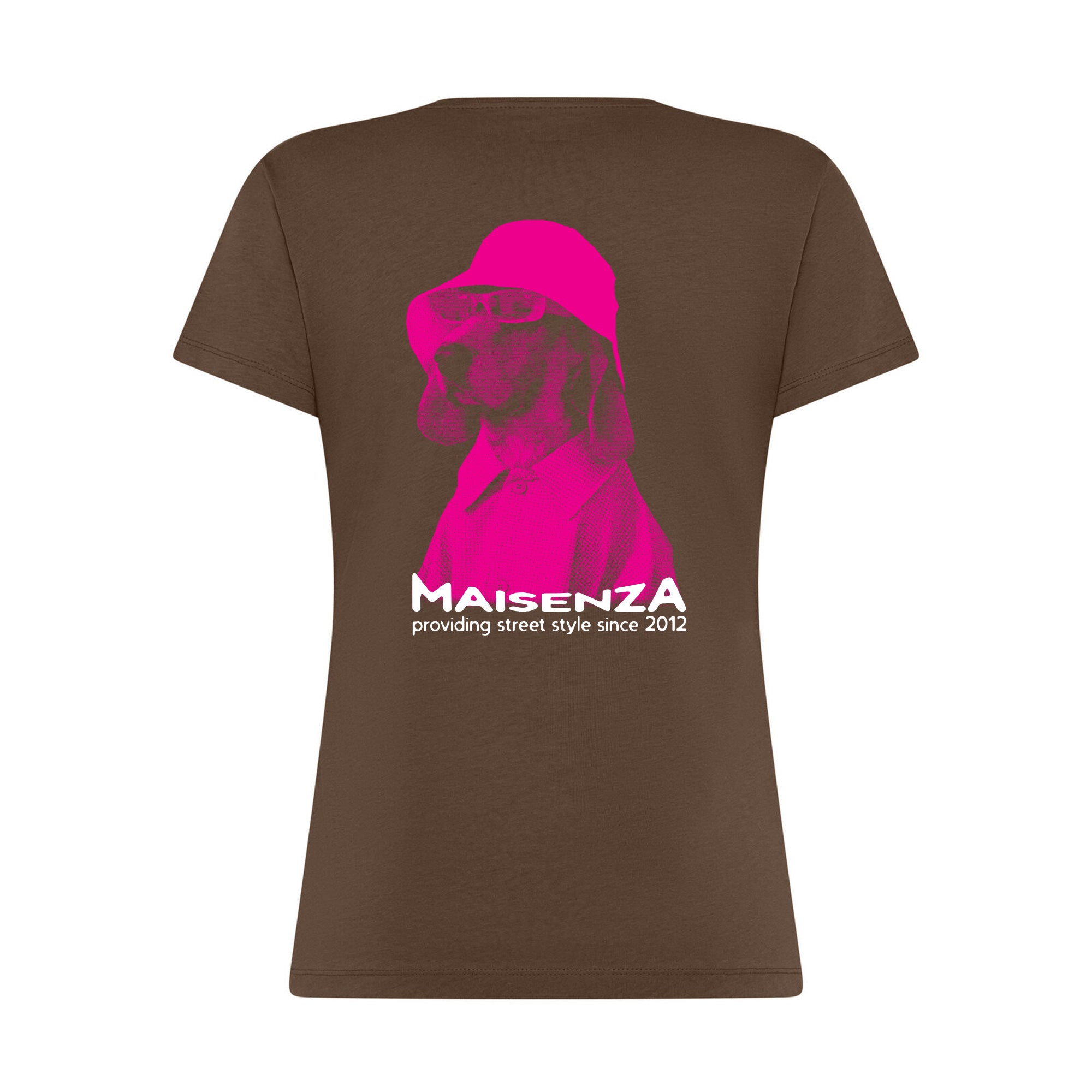 T-shirt Glitch Donna - Cane con bucket