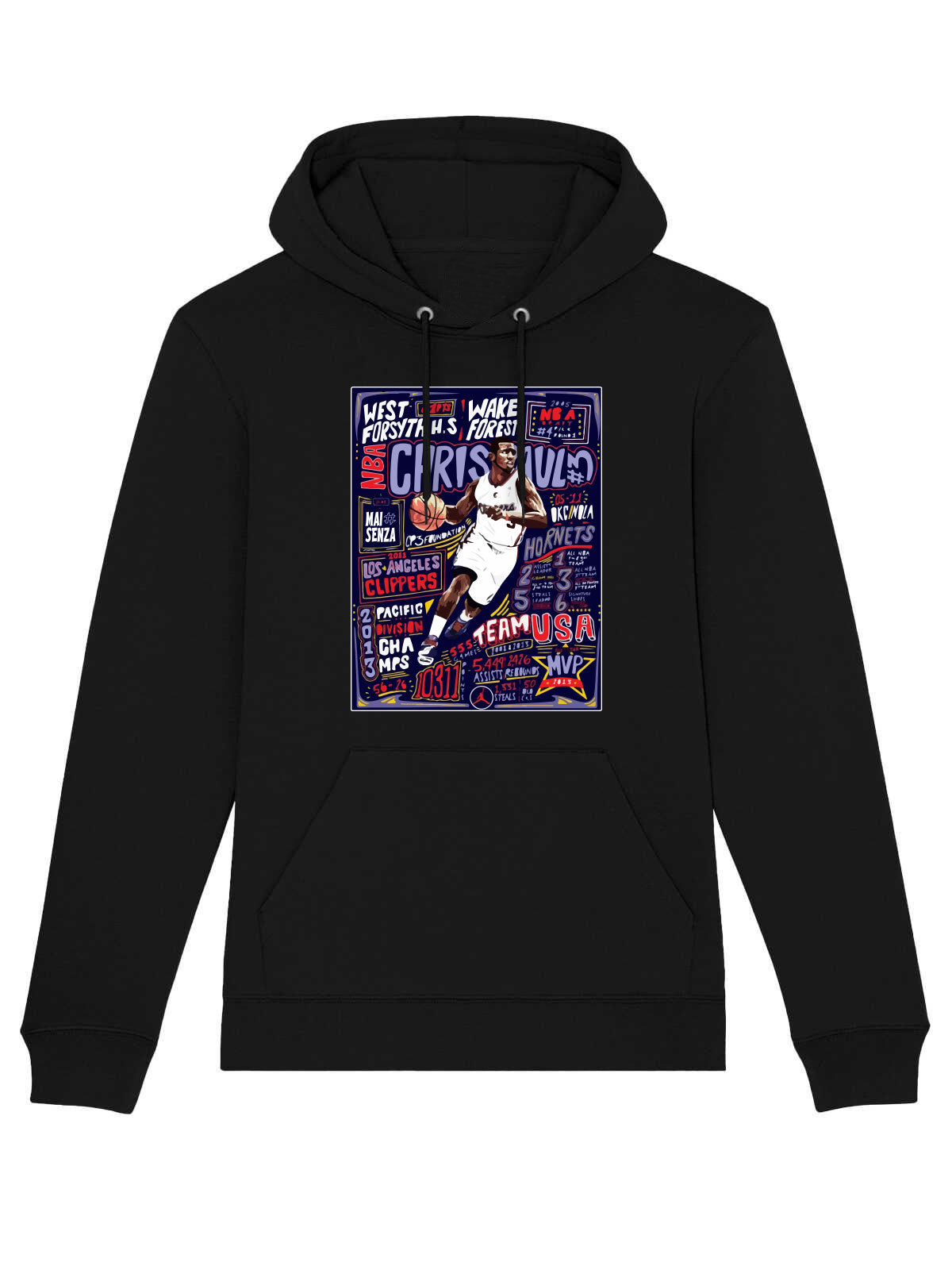 Felpa Maisenza # Sport Graphic Chris Paul - Nera