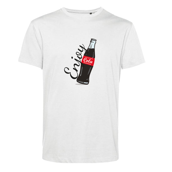 T-shirt organica Uomo - Cola