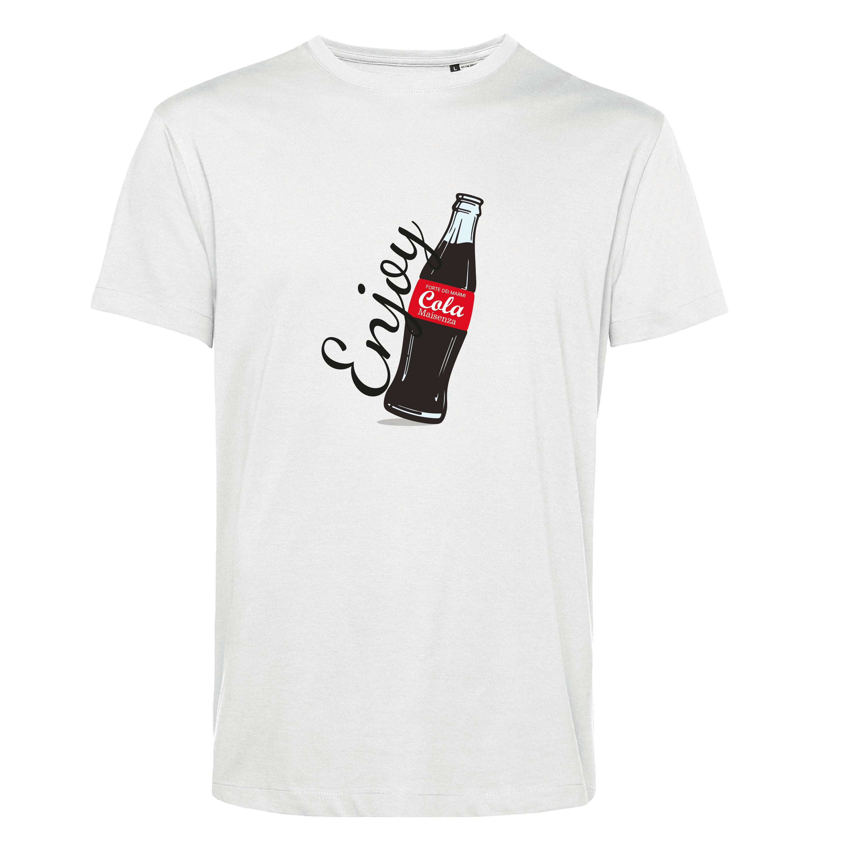 T-shirt organica Uomo - Cola