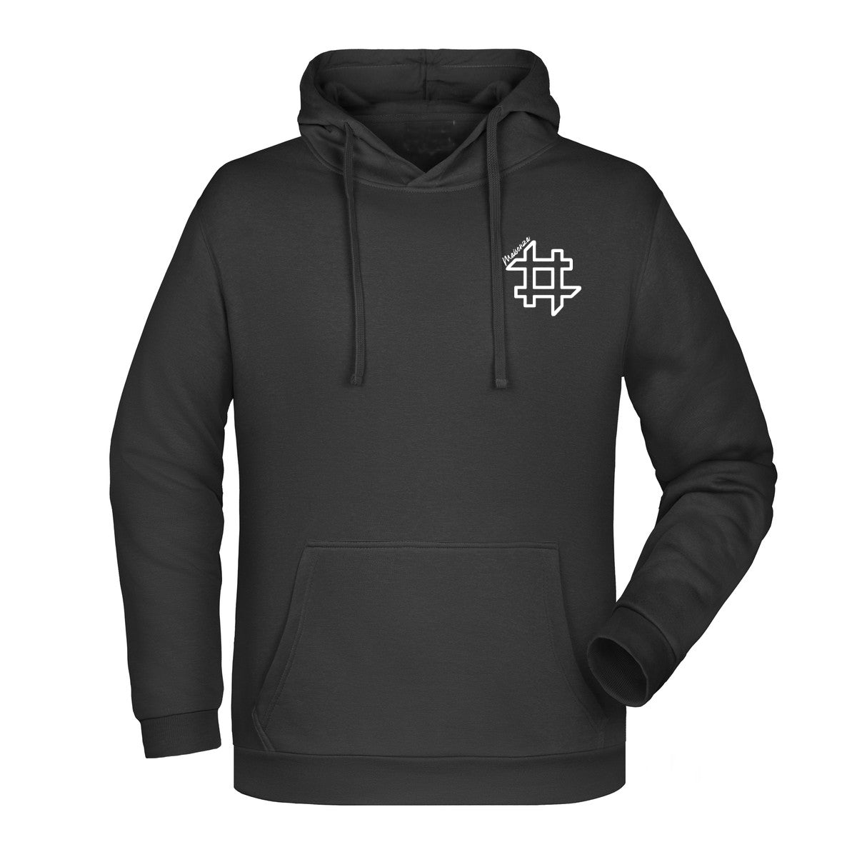 Felpa con cappuccio FDM Uomo - Black