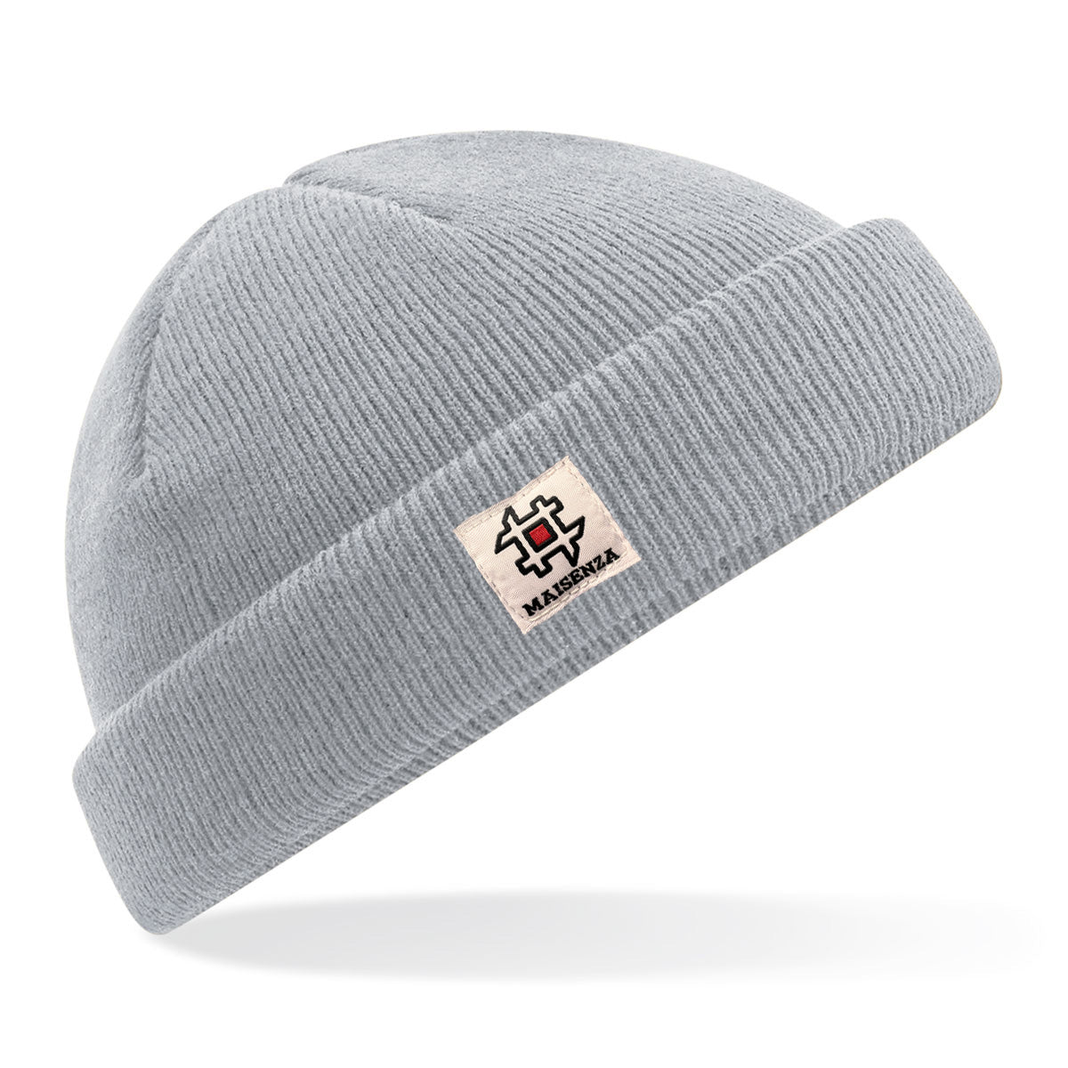 Cappello di lana Fisherman recycled - Grigio chiaro