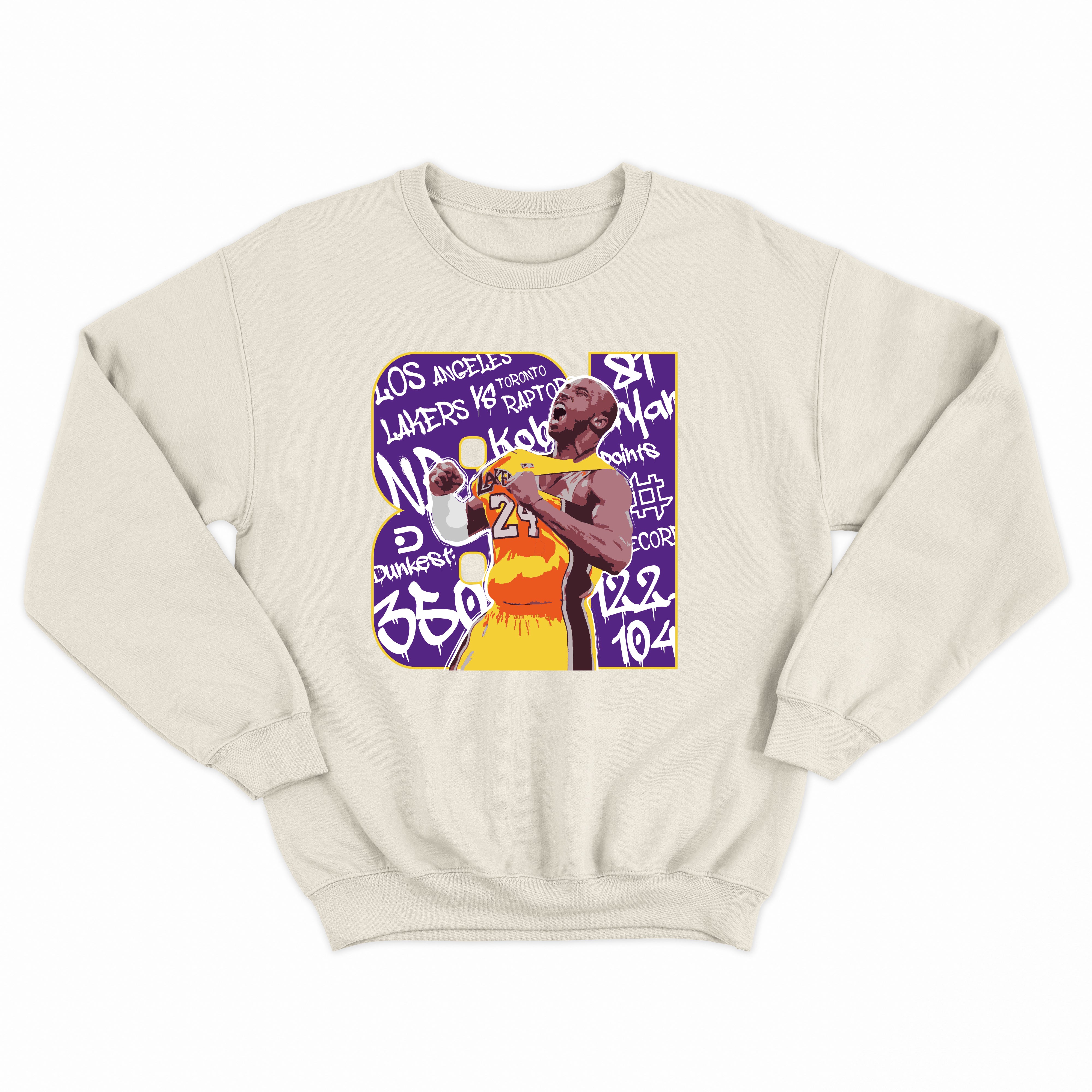 #Maisenza x Dunkest - Felpa Girocollo - Kobe 81