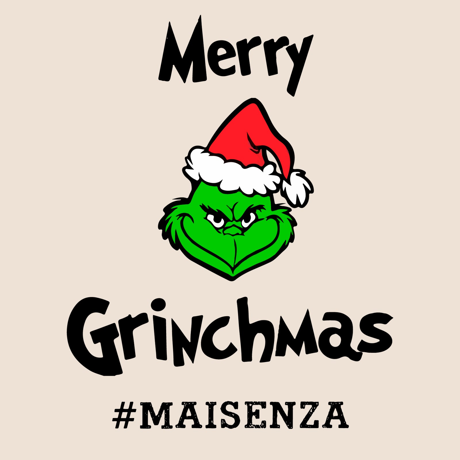 Felpa con cappuccio Uomo Grinch - Off White