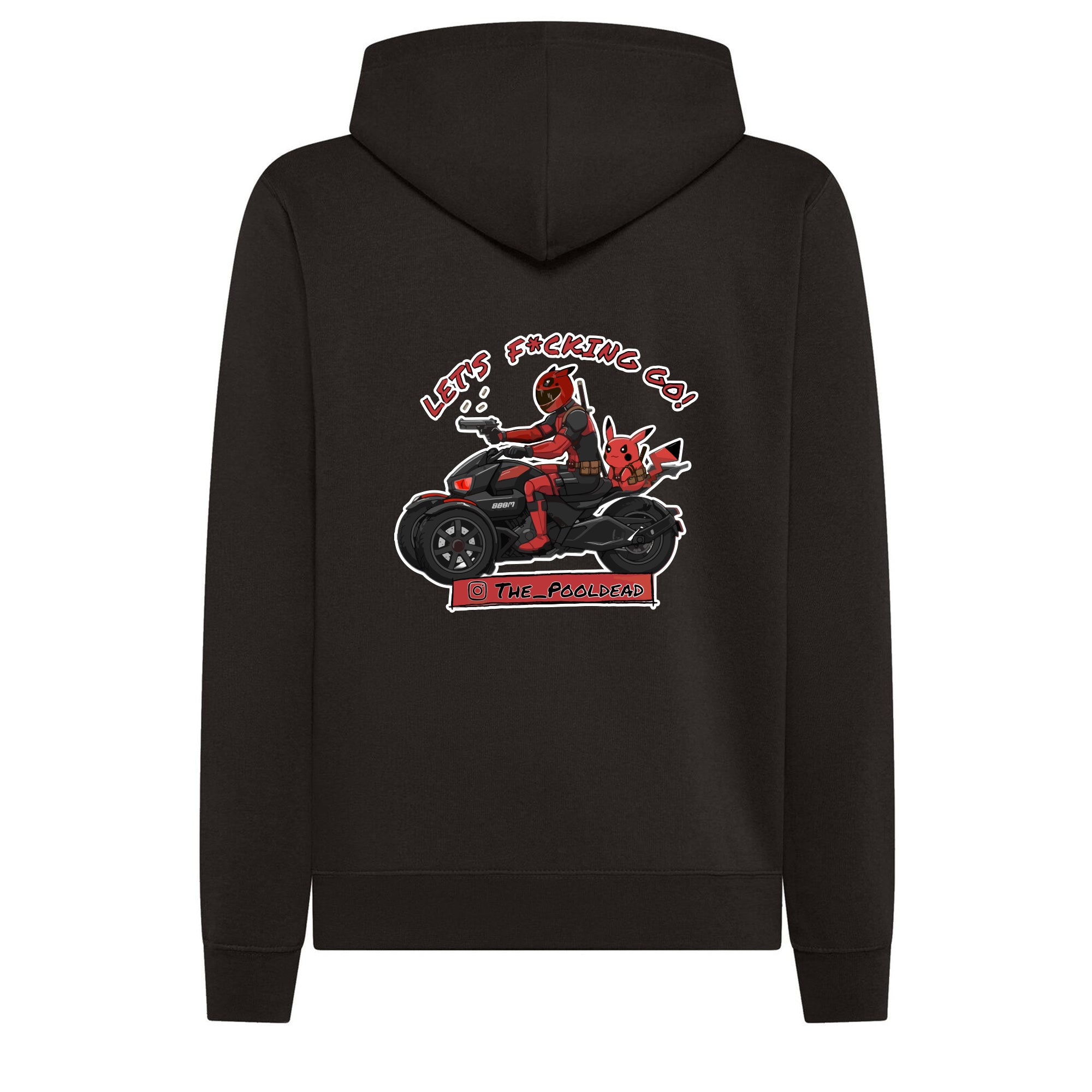 Felpa con Cappuccio The Pooldead - Modello 1