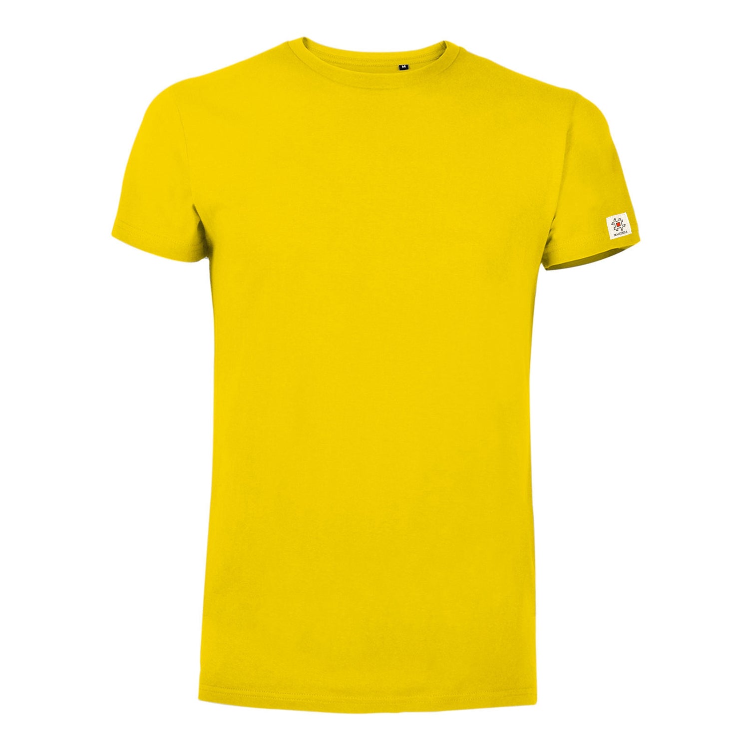T-shirt organica Mono Gialla