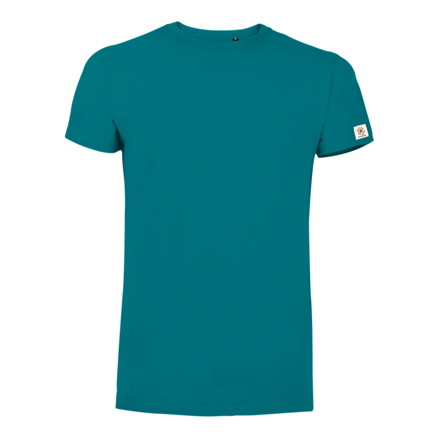 T-shirt organica Mono Petrolio
