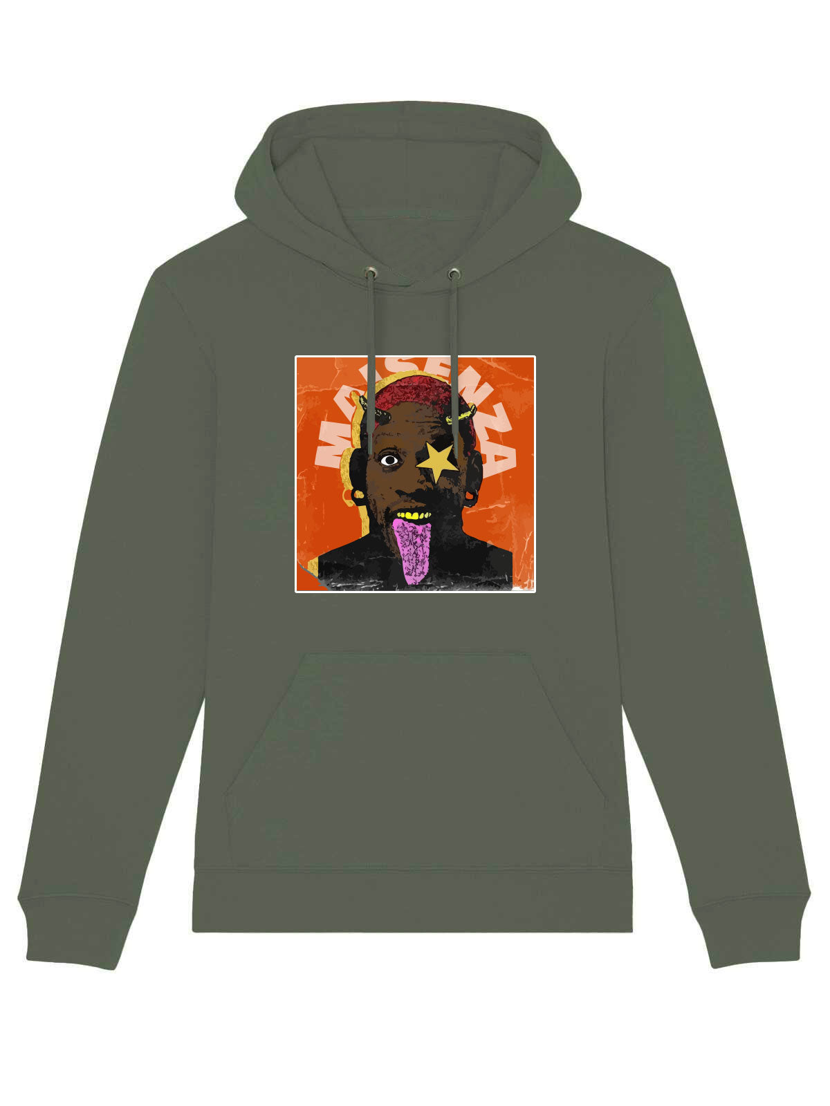 Felpa Maisenza # Sport Graphic Rodman - Verde scuro