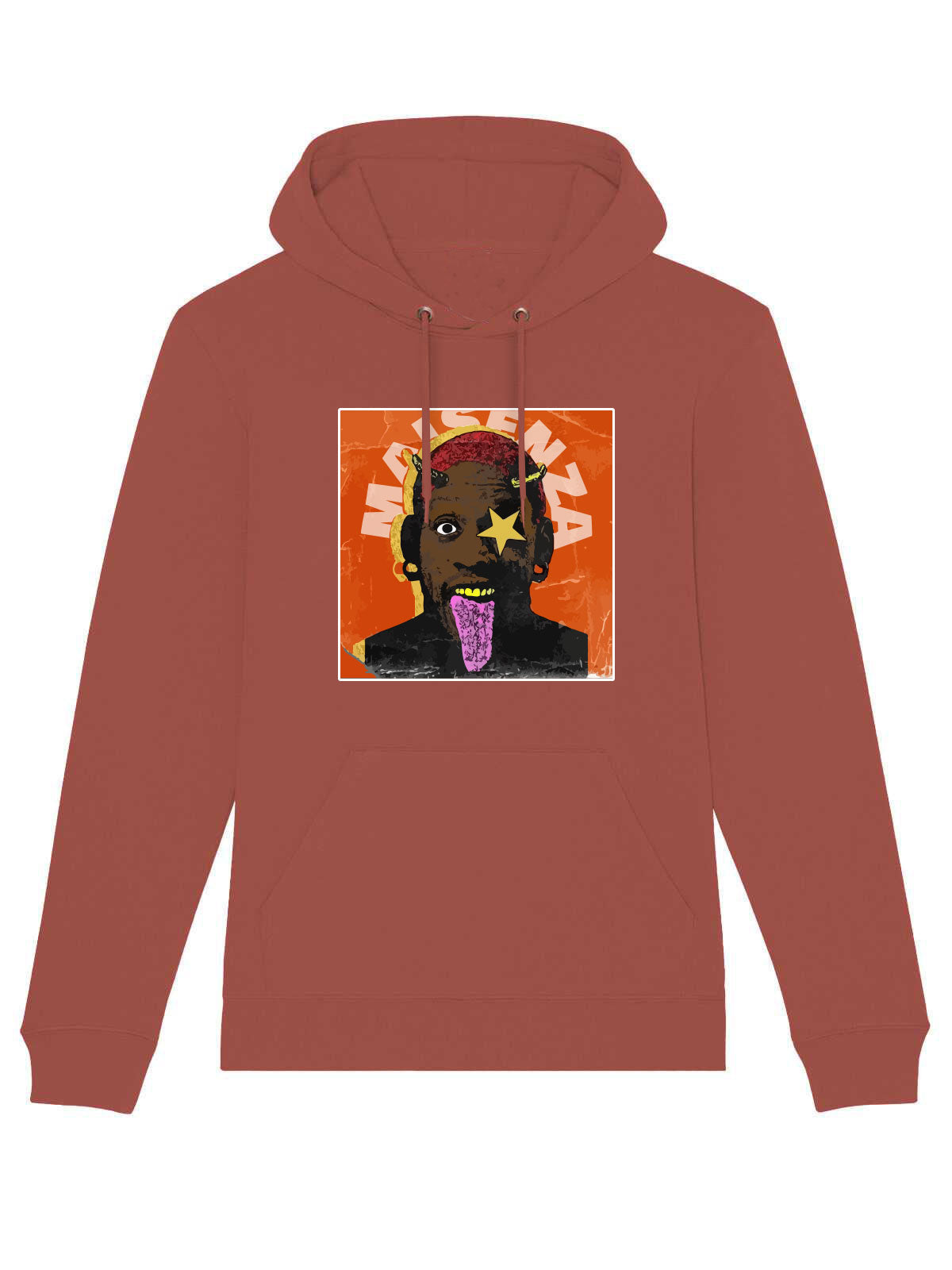 Felpa Maisenza # Sport Graphic Rodman - Rust