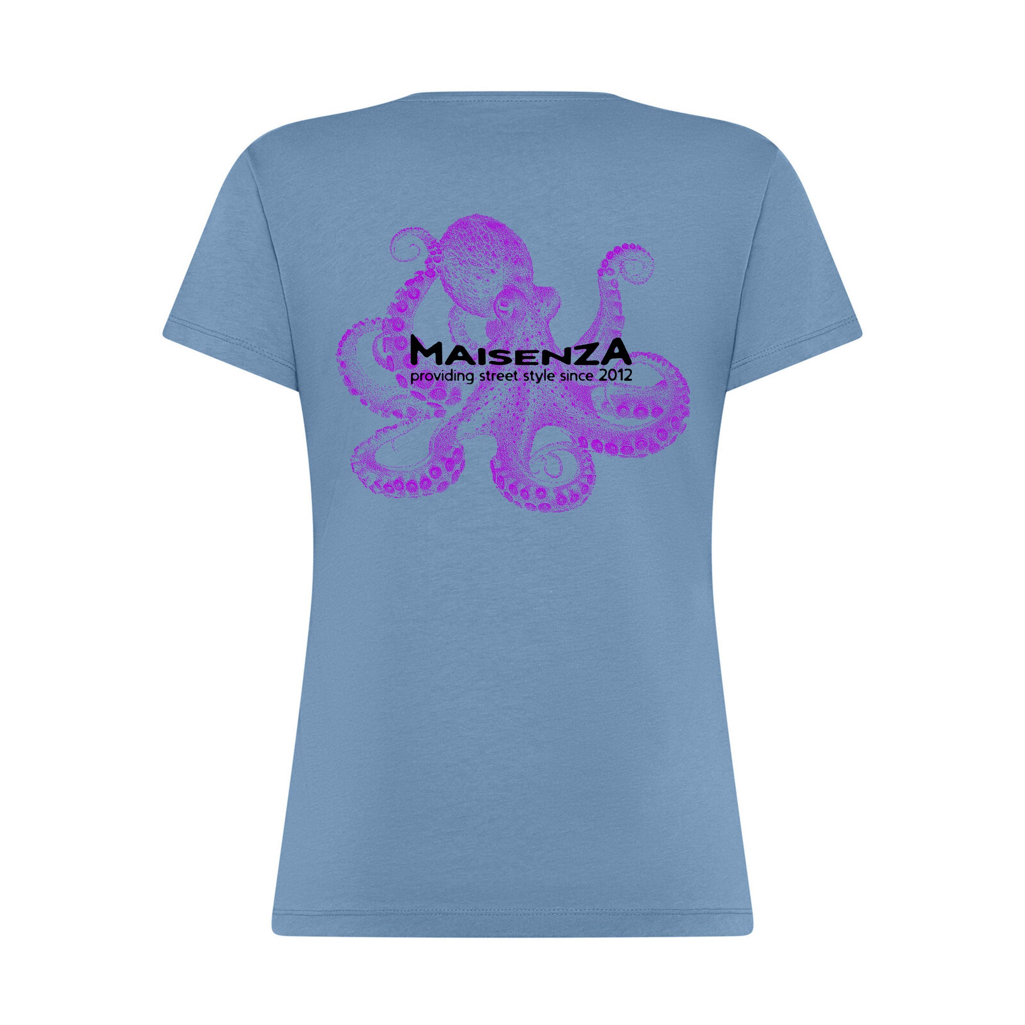 T-shirt Glitch Donna - Polpo