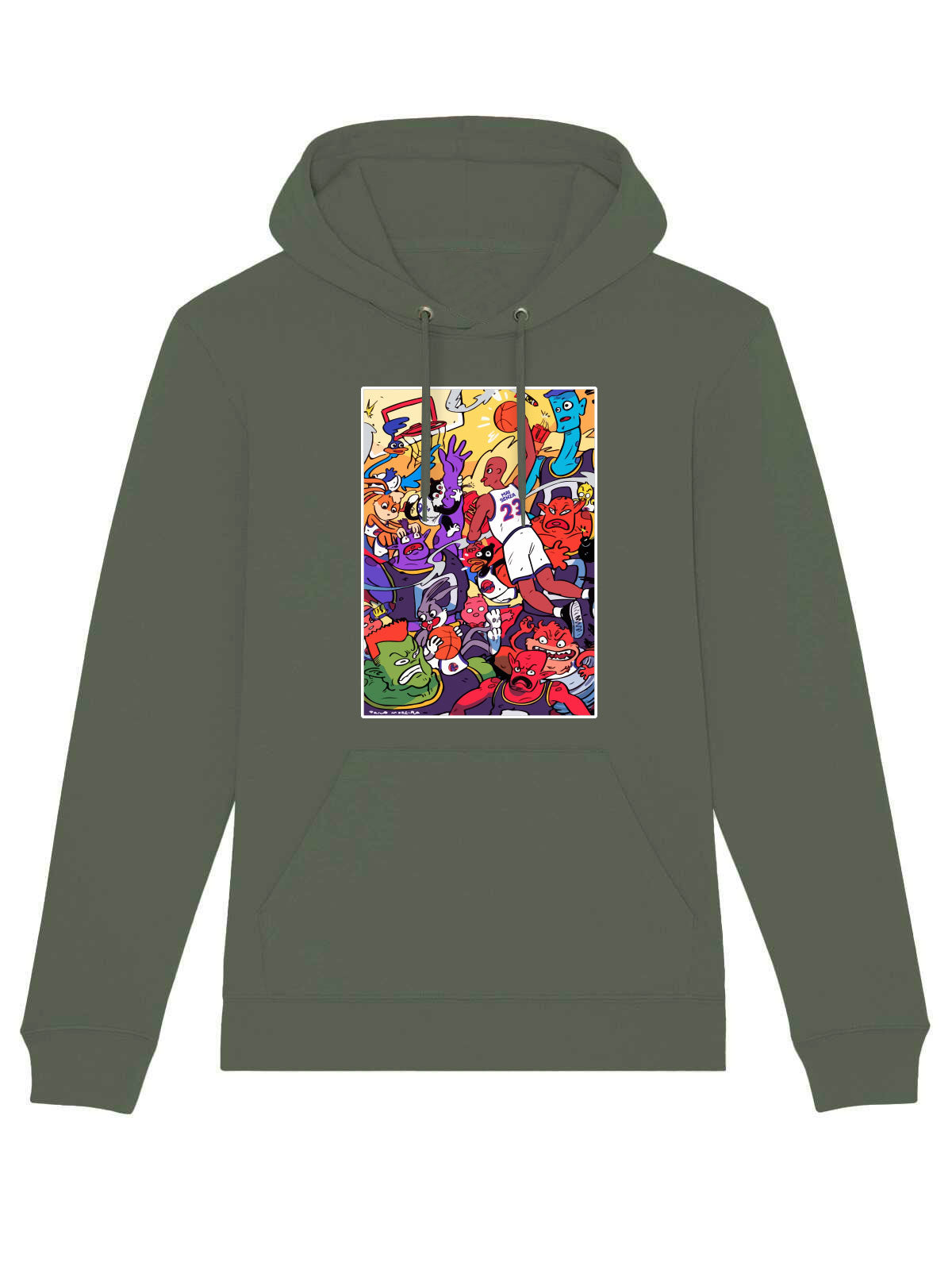 Felpa Maisenza # Sport Graphic Jordan Space Jam - Verde scuro