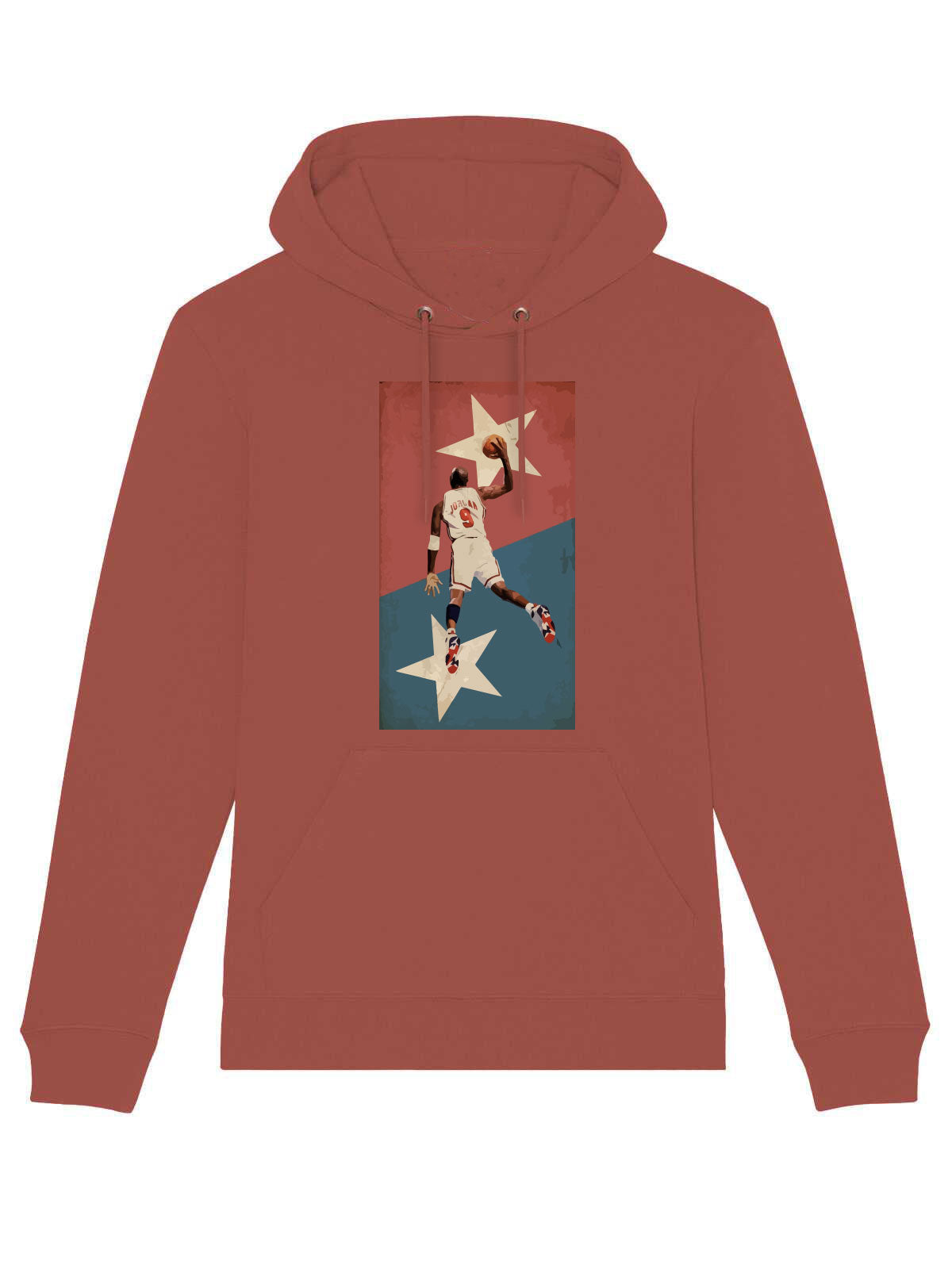 Felpa Maisenza # Sport Graphic Jordan stars - Rust