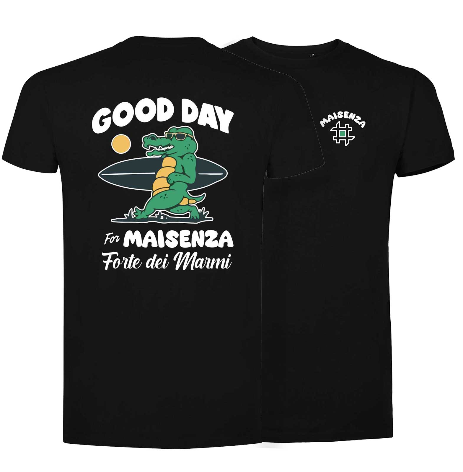T-shirt Maisenza # Uomo Good Day - nera