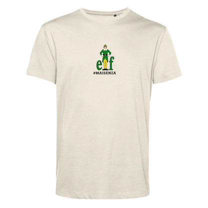 T-shirt organica Uomo Elf - Off White