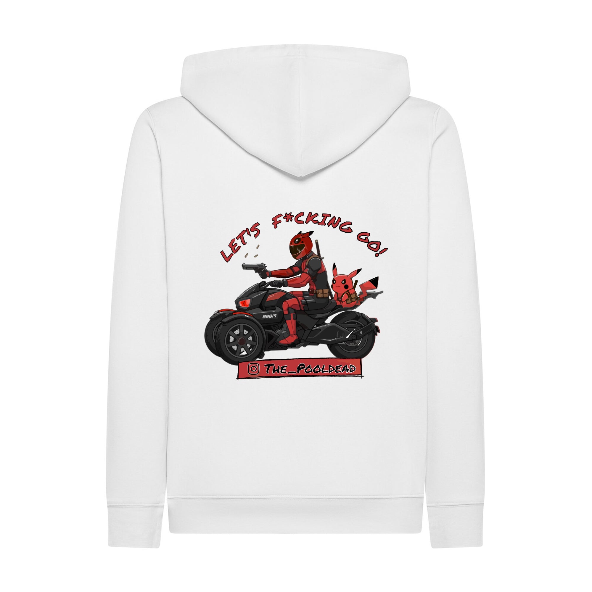 Felpa Zip con Cappuccio The Pooldead - Modello 1
