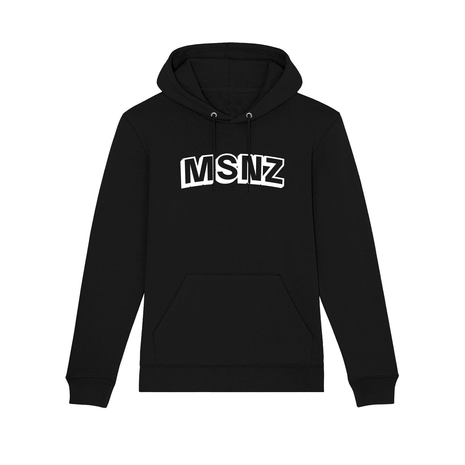 Felpa con cappuccio MSNZ Hoodie Uomo - Nero