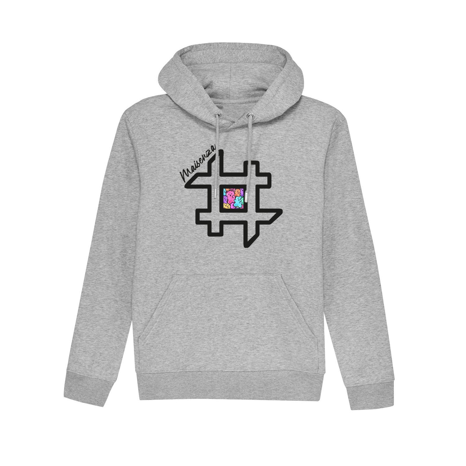 Felpa con cappuccio GUM GUM Hoodie Donna - Grigio