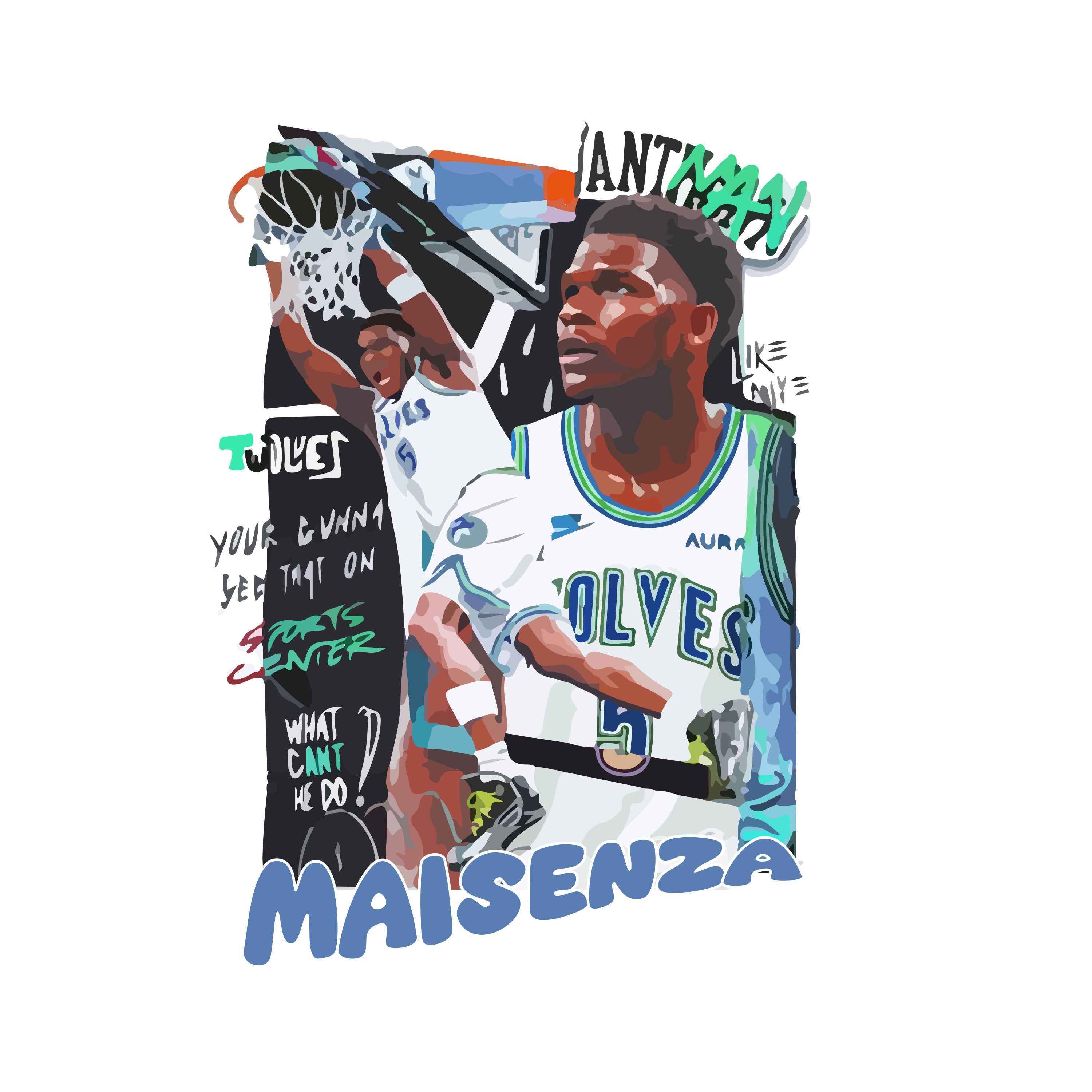 Felpa Maisenza # Sport Graphic Antman - Rust