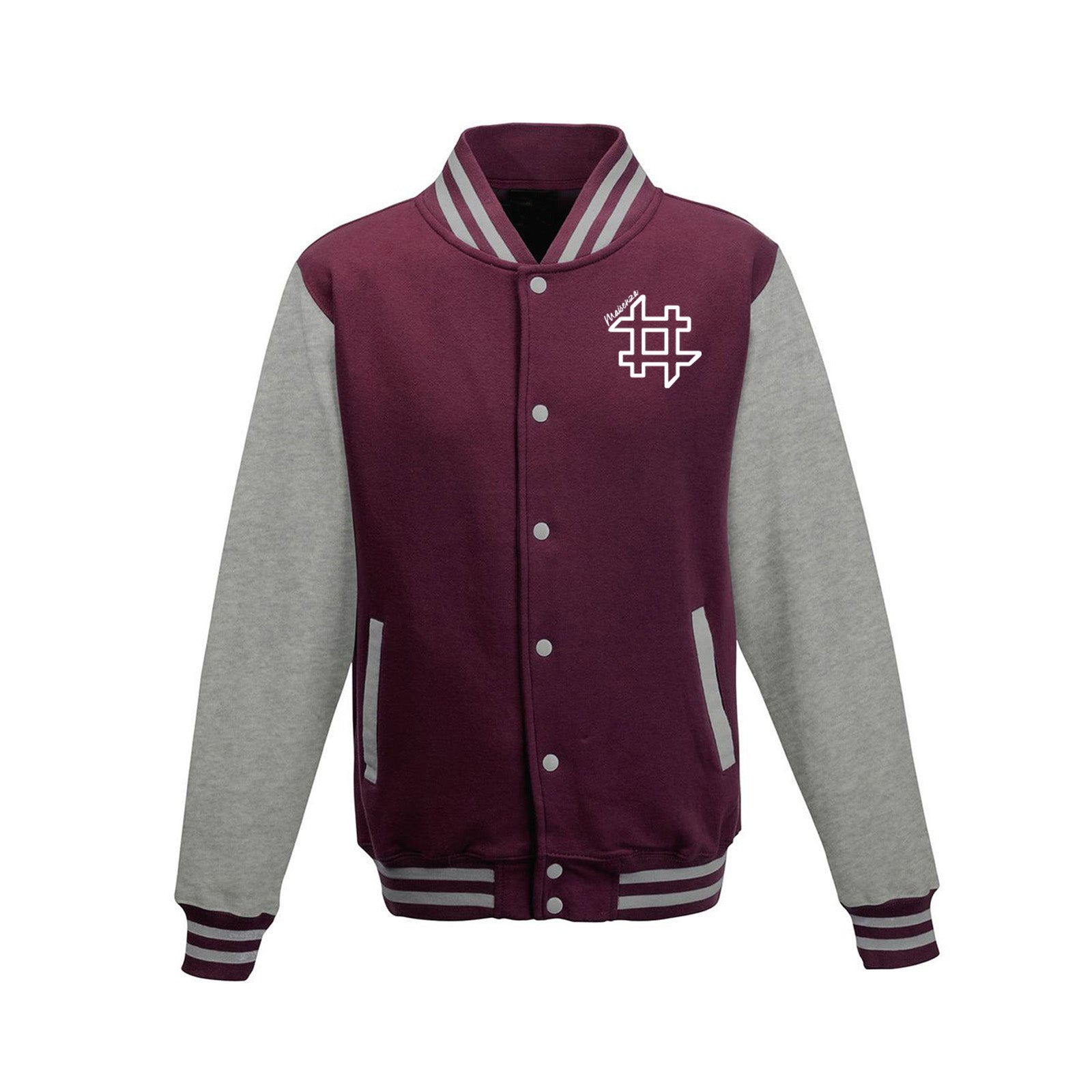 Baseball Jacket FDM - Burgundy