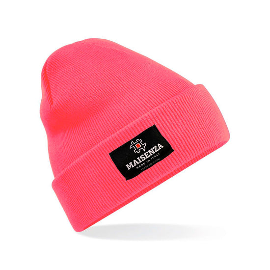 Cappello di lana FDM - Rosa fluo