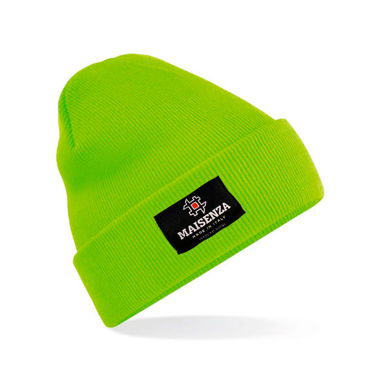 Cappello di lana FDM - Verde fluo