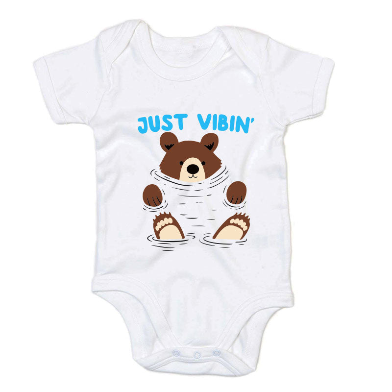 Body neonato con stampa - Orsetto vibes