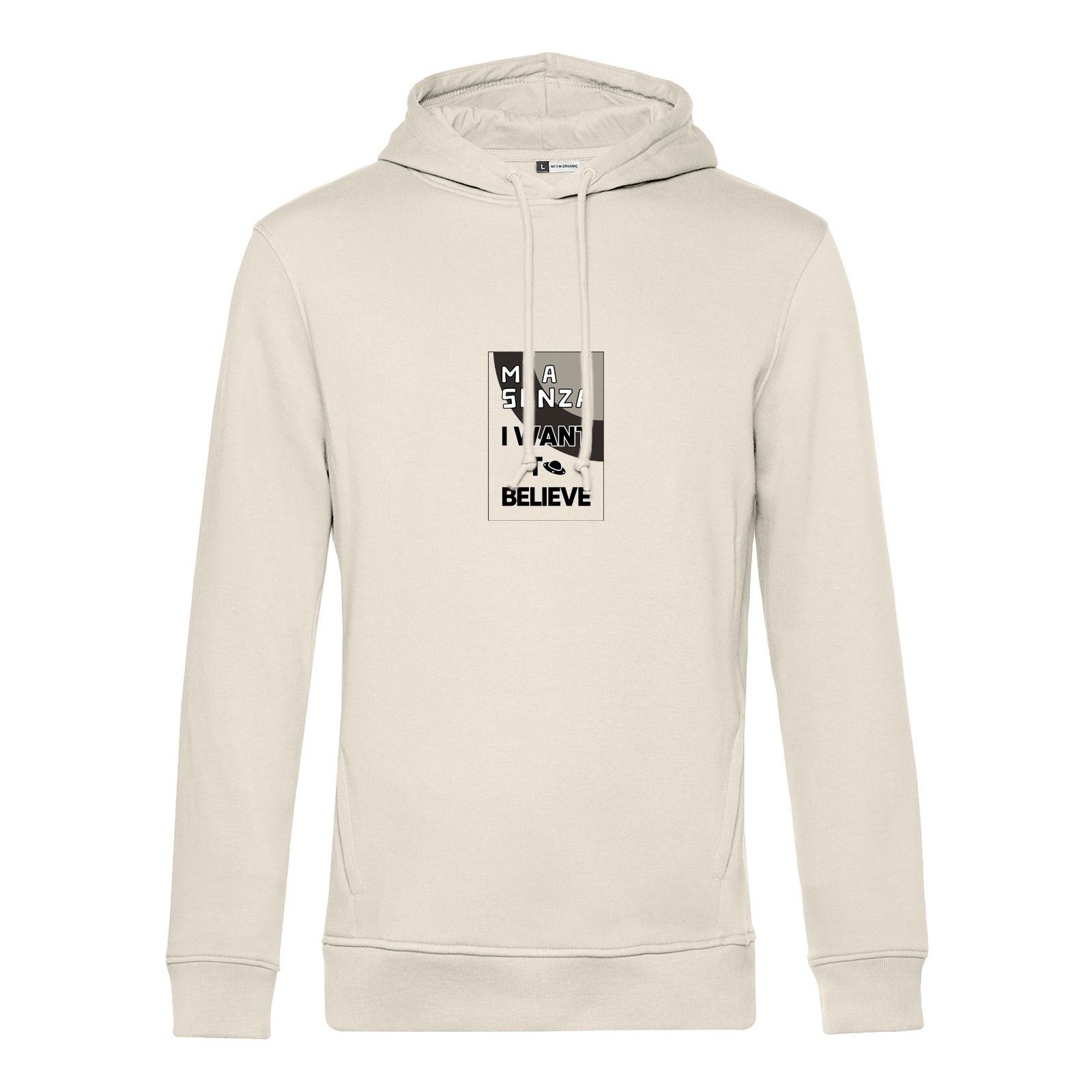 Felpa con cappuccio Off White I WANT TO BELIEVE - Visitor