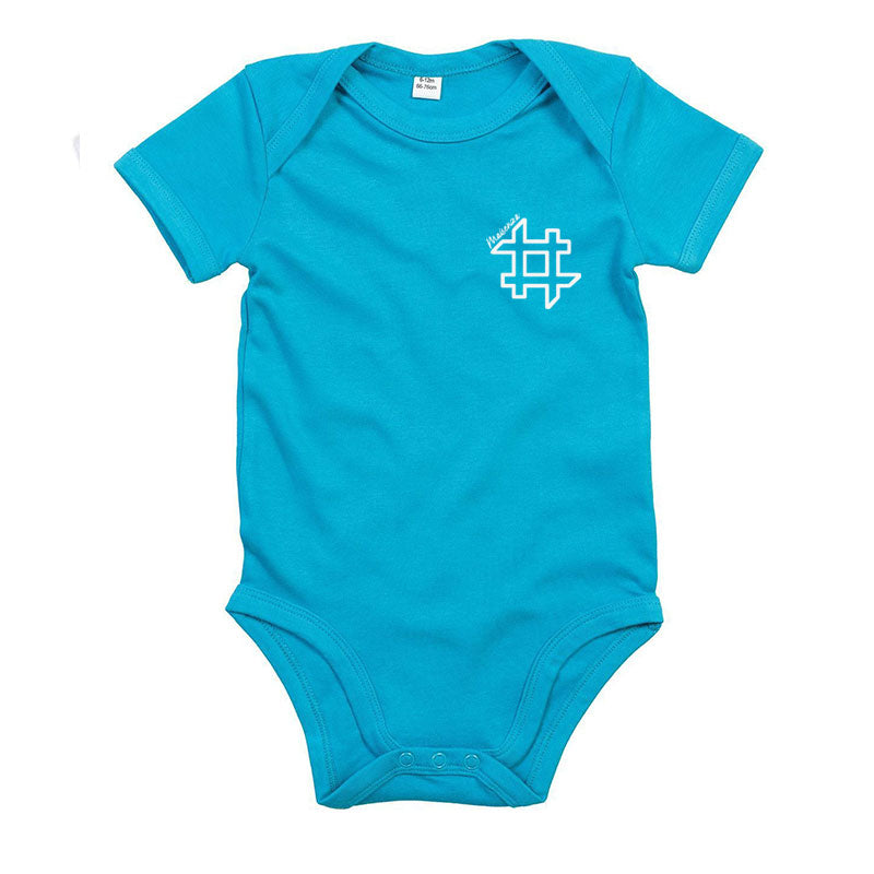 Body neonato #FDM - Azzurro Surf