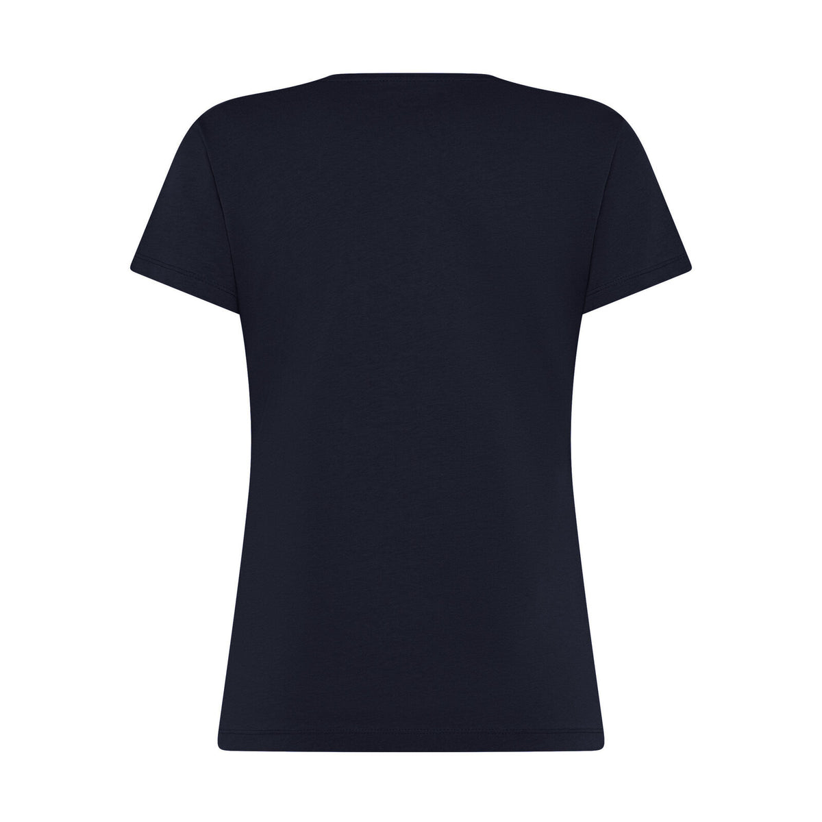 Box logo tee donna - Blu navy, retro