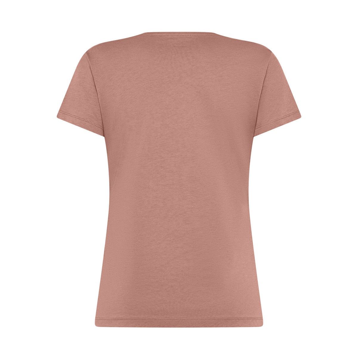 Box logo tee donna - Rosa antico, retro