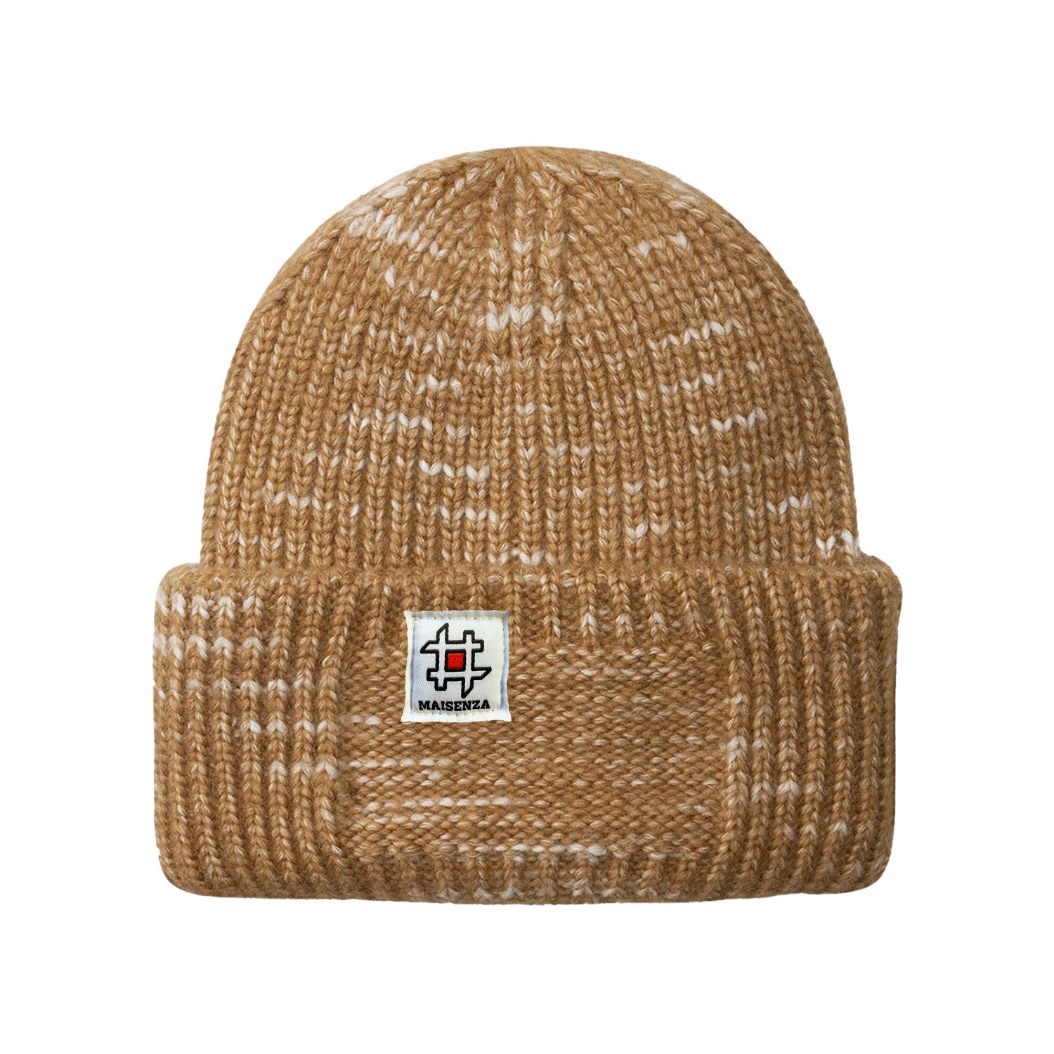 Cappello di lana Chunky Beanie Maisenza # - Beige