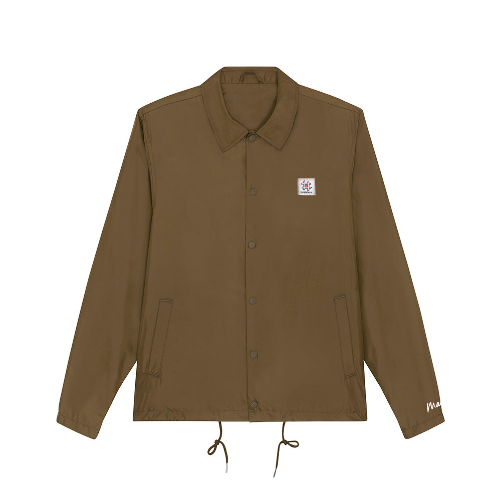 Camicia Uomo Coacher Maisenza # - Khaki