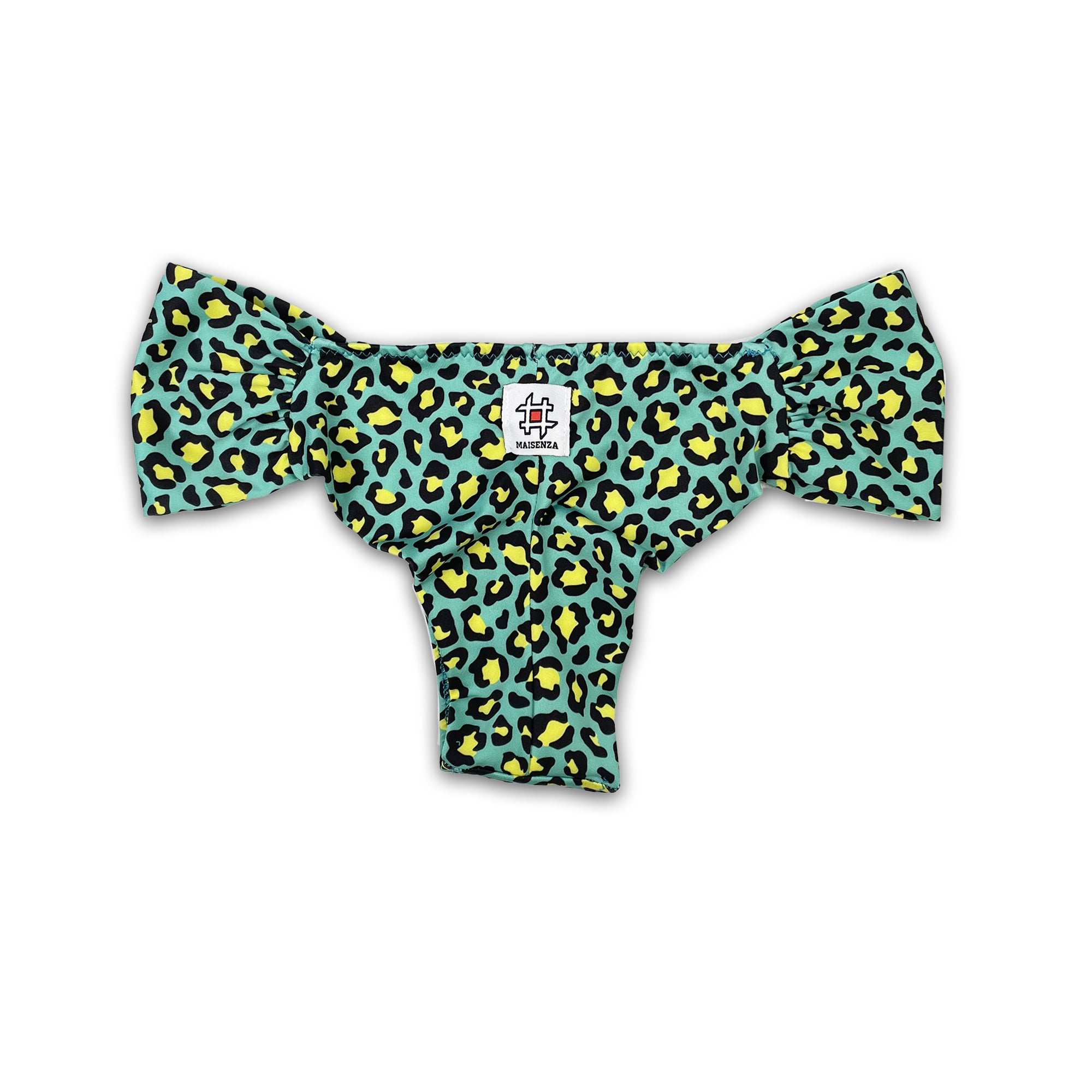 Monokini Fascia - Leopard verde