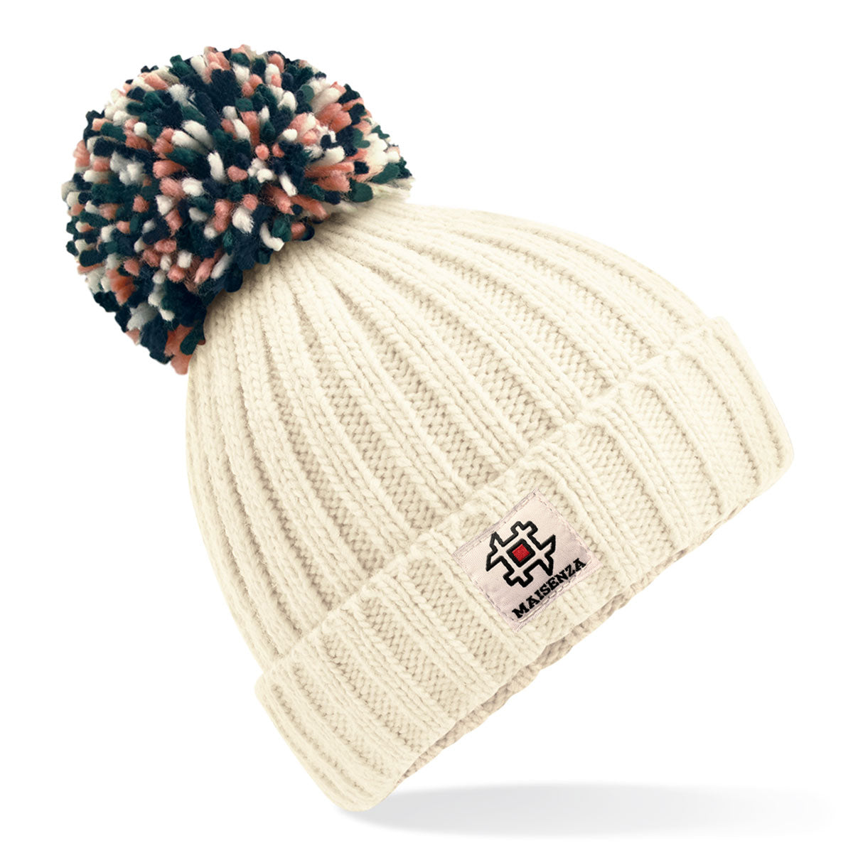 Cappello di lana POM POM Hygge - Off White