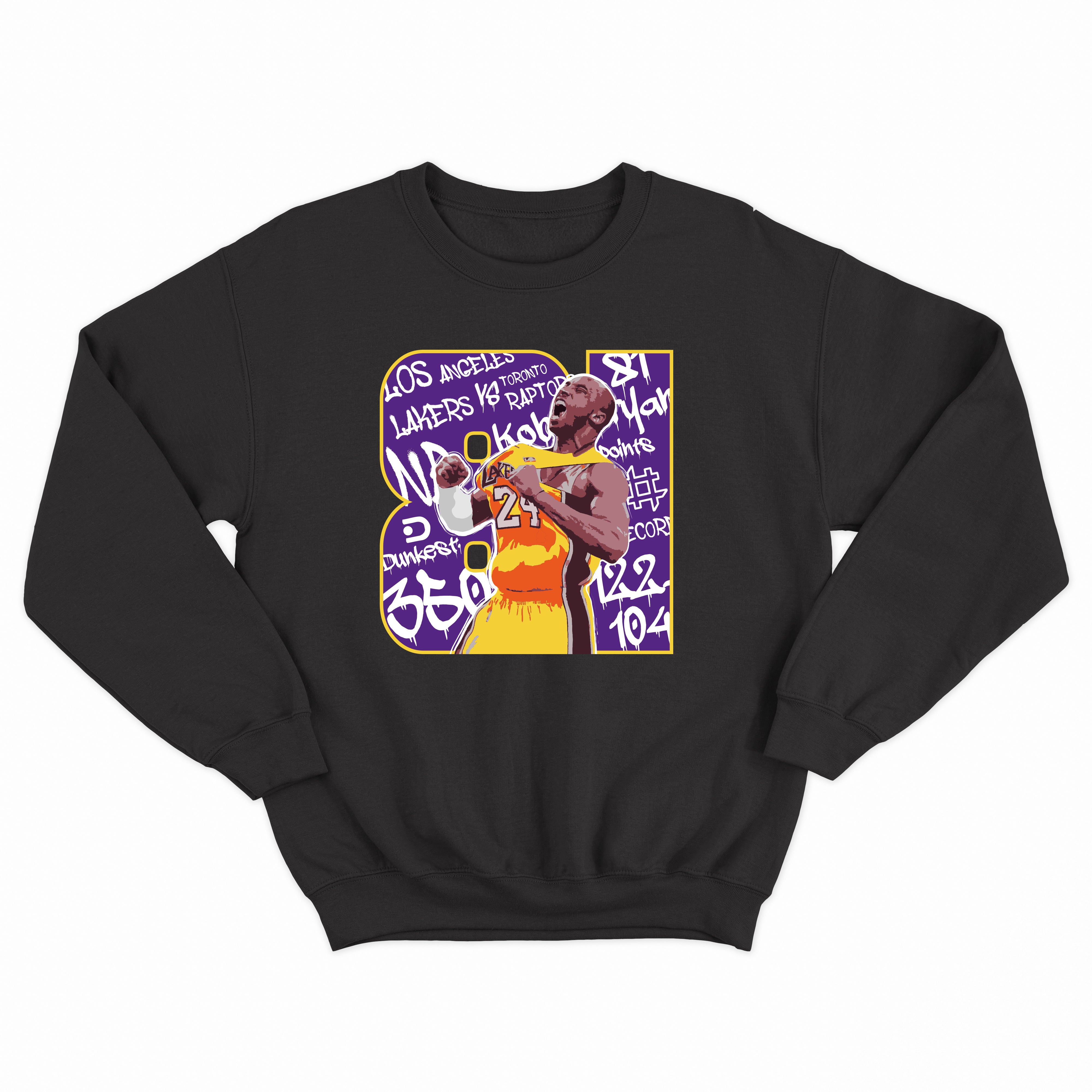 #Maisenza x Dunkest - Felpa Girocollo - Kobe 81