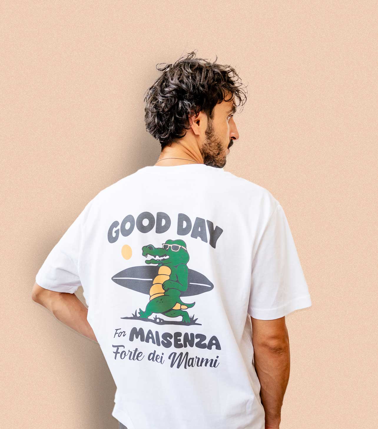 T-shirt Maisenza # Uomo Good Day - nera