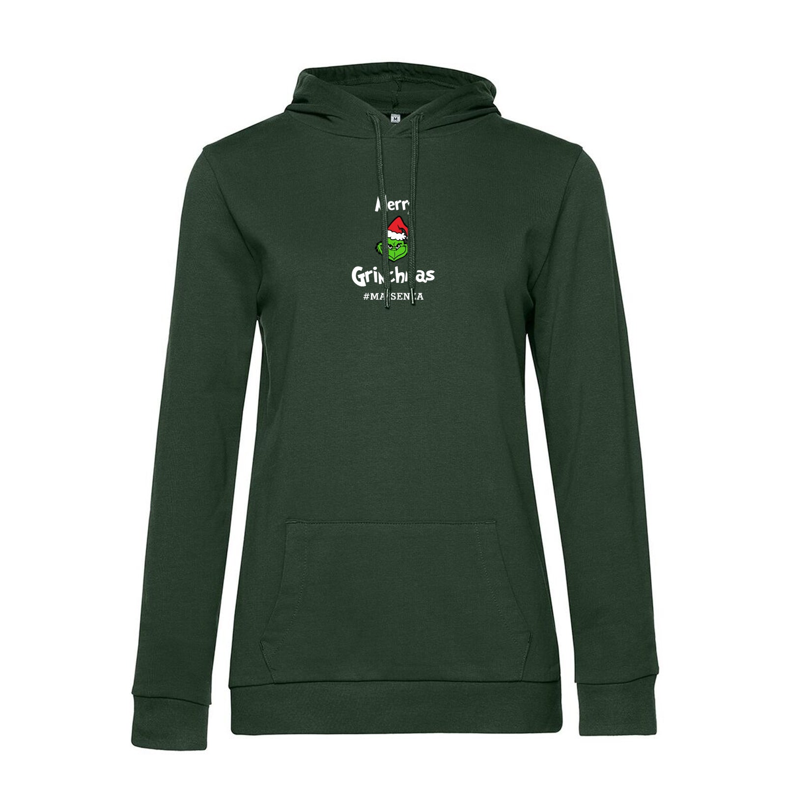 Felpa con cappuccio Donna Grinch - Verde bottiglia