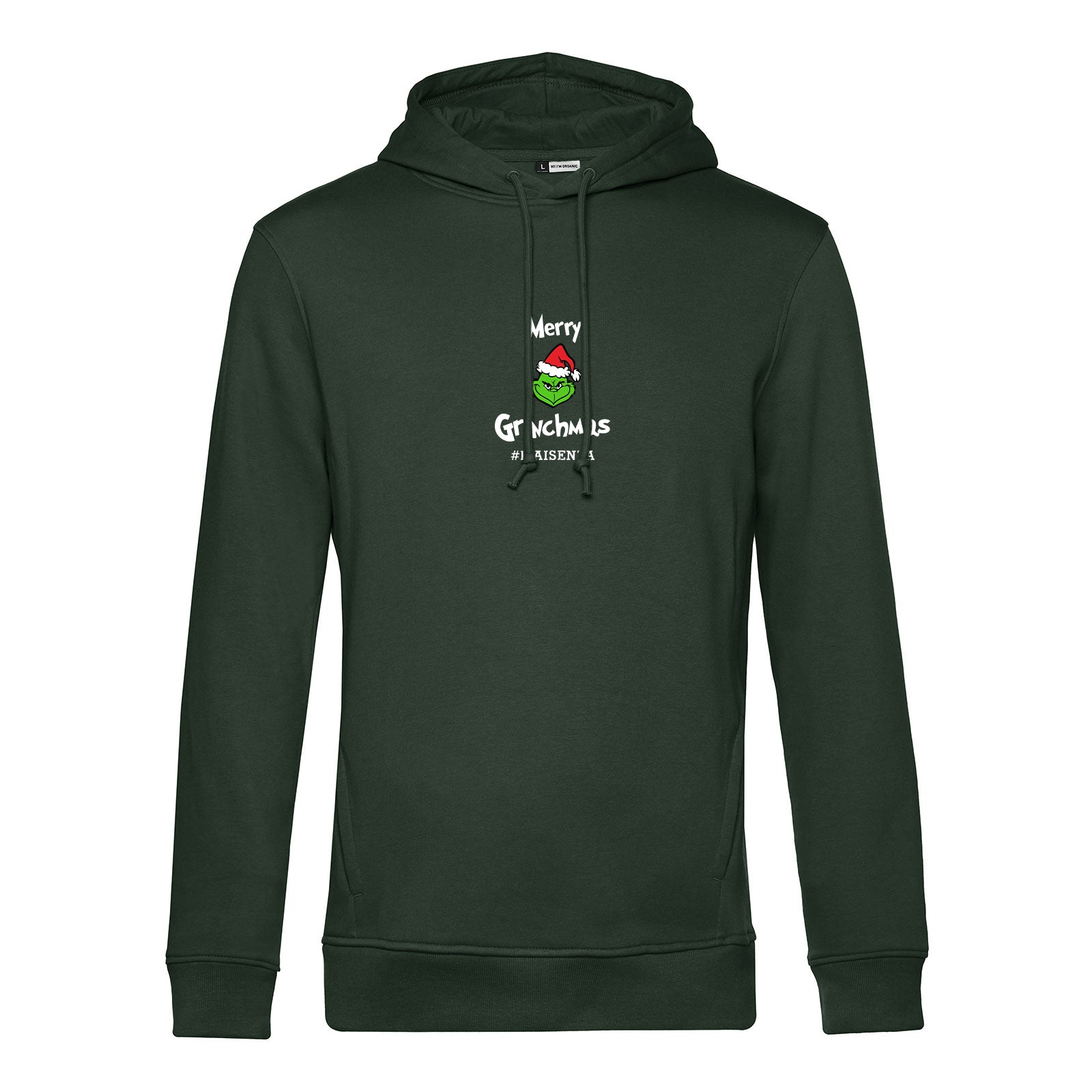 Felpa con cappuccio Uomo Grinch - Verde bottiglia