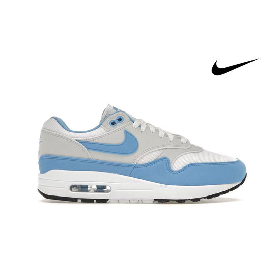 Nike air max 1 - white university blue
