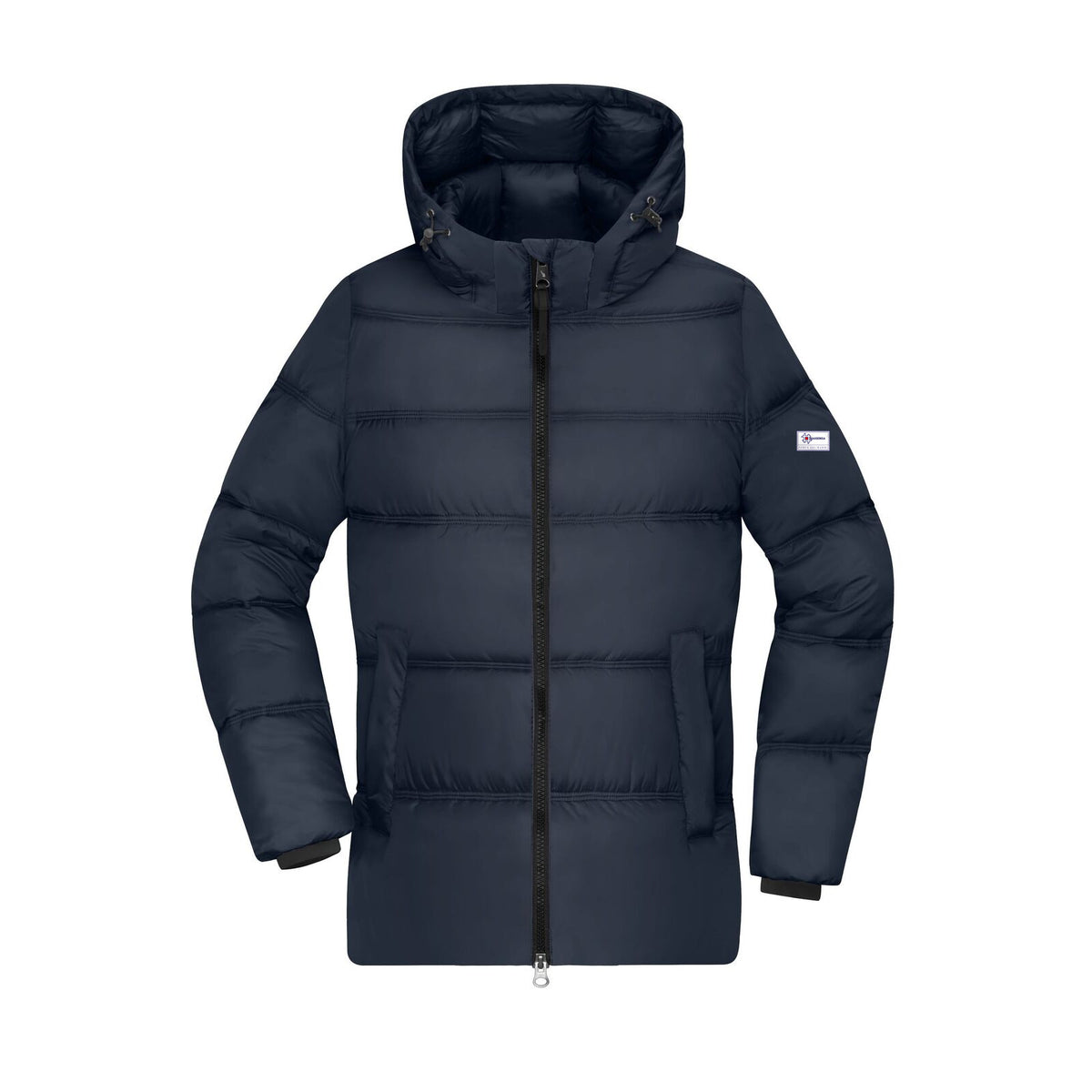 Lady's winter jacket - Blu navy, fronte