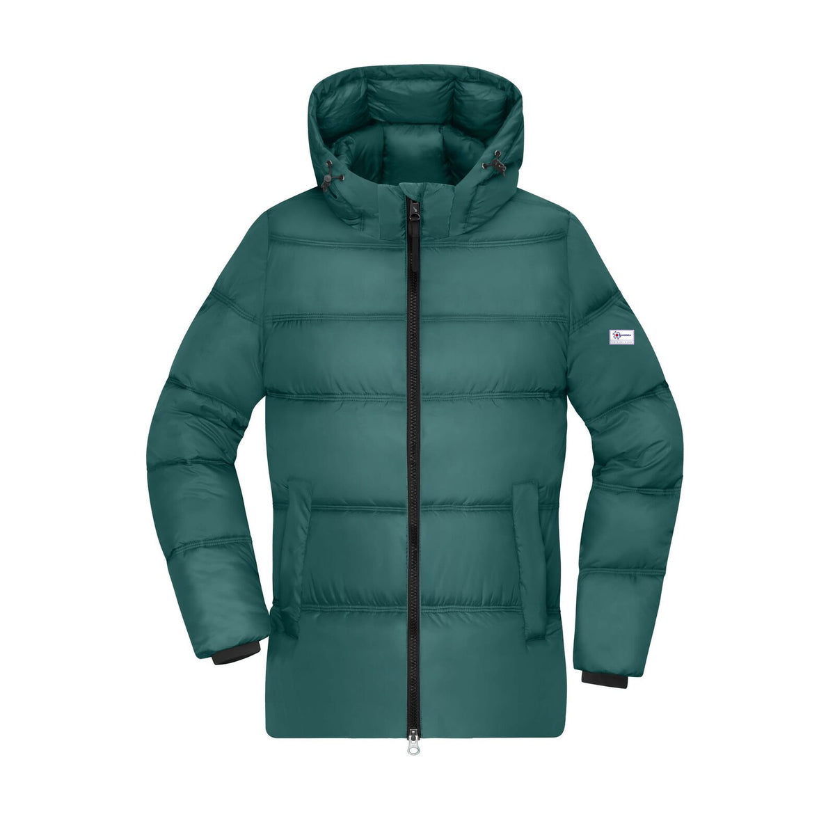 Lady's winter jacket - Verde fumo, fronte
