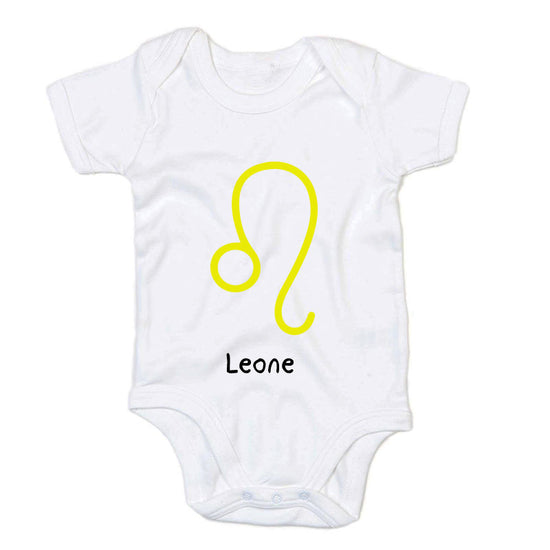 Body neonato con stampa Zodiaco - Leone