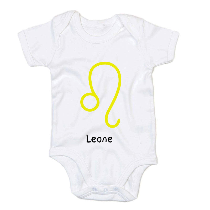 Body neonato con stampa Zodiaco - Leone