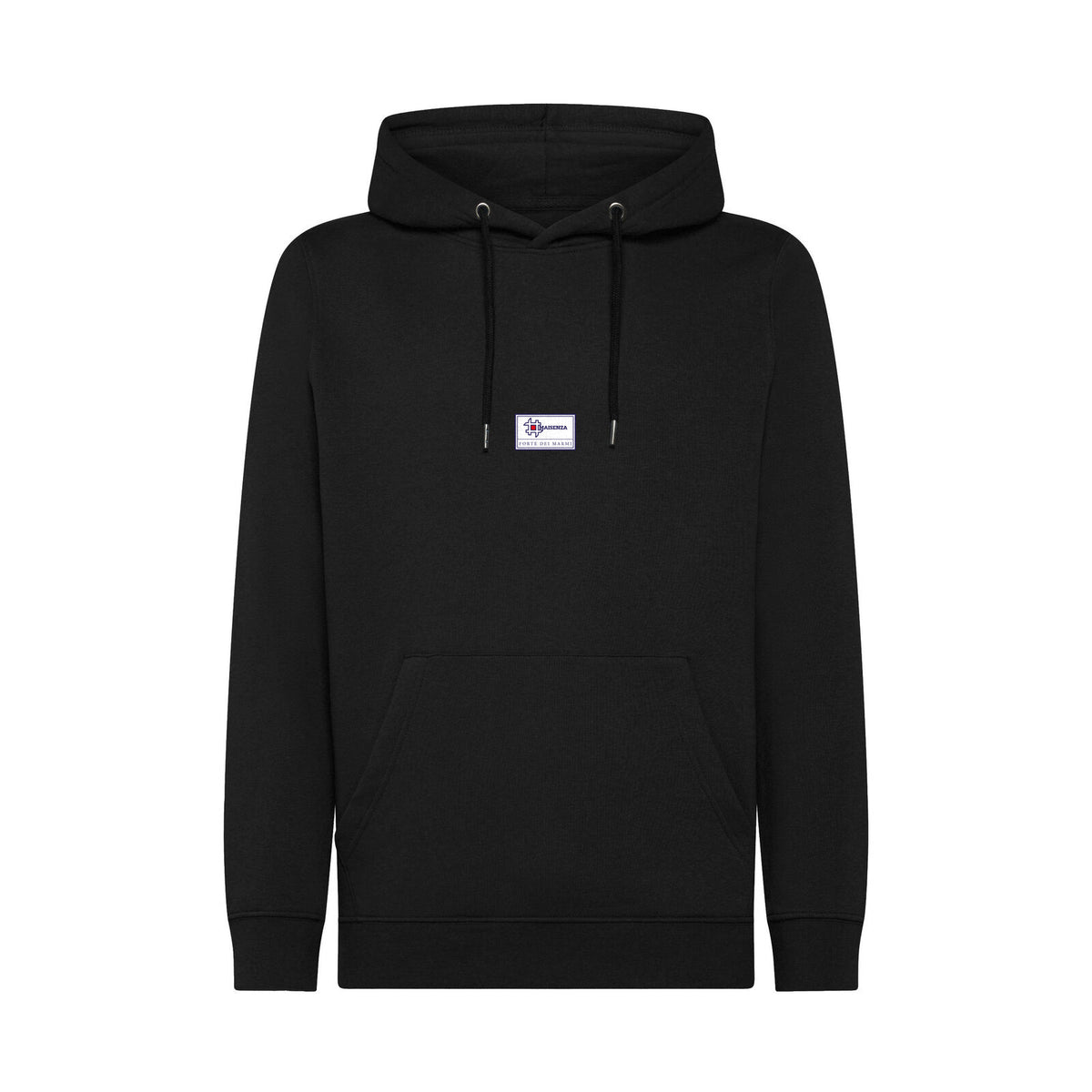 Lounge hoodie Nero - Maisenza # Forte dei Marmi