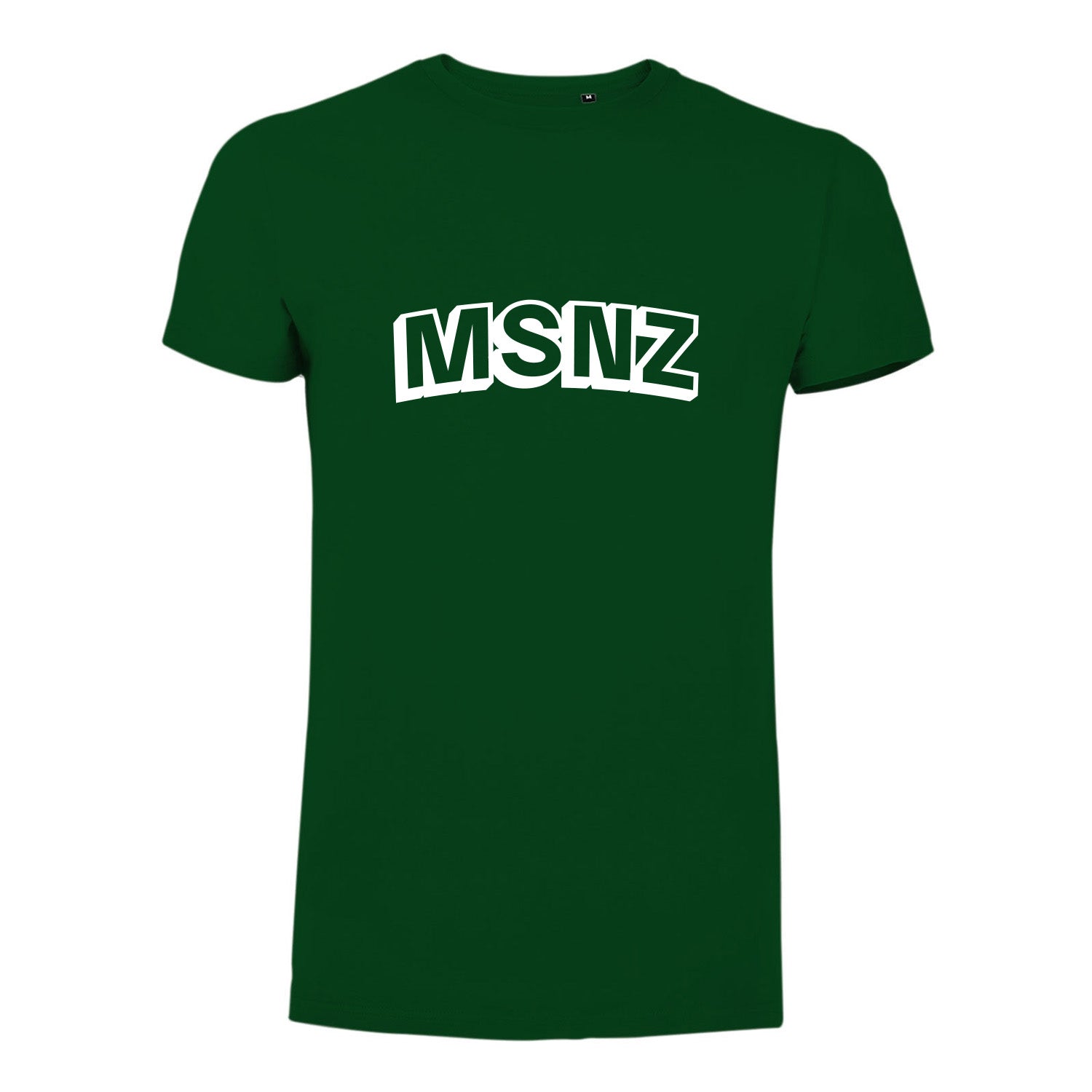 T-shirt organica Uomo - MSNZ Verde