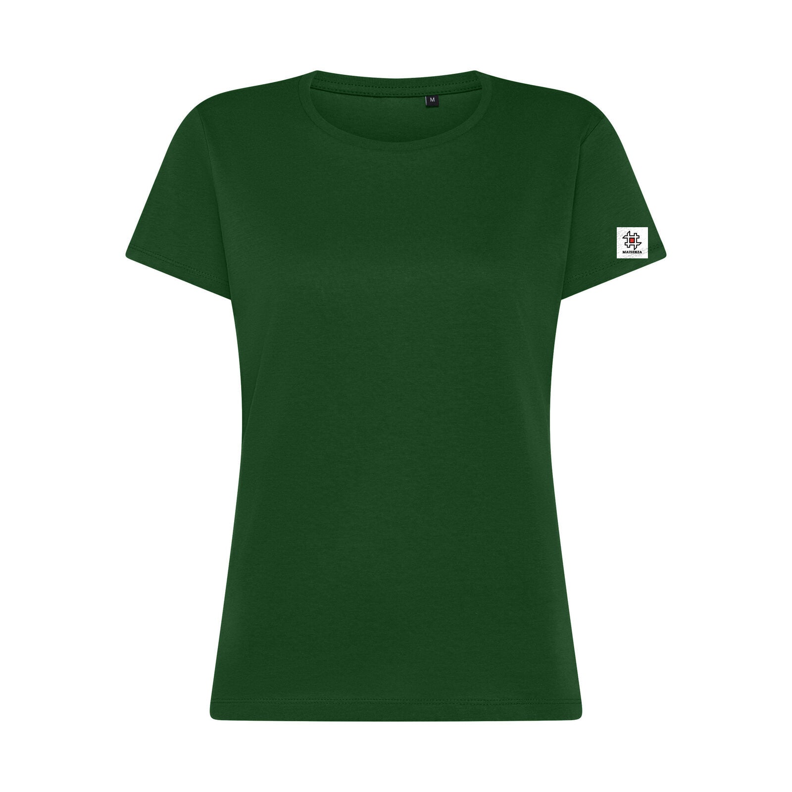 Organic tee donna - Verde foresta, fronte