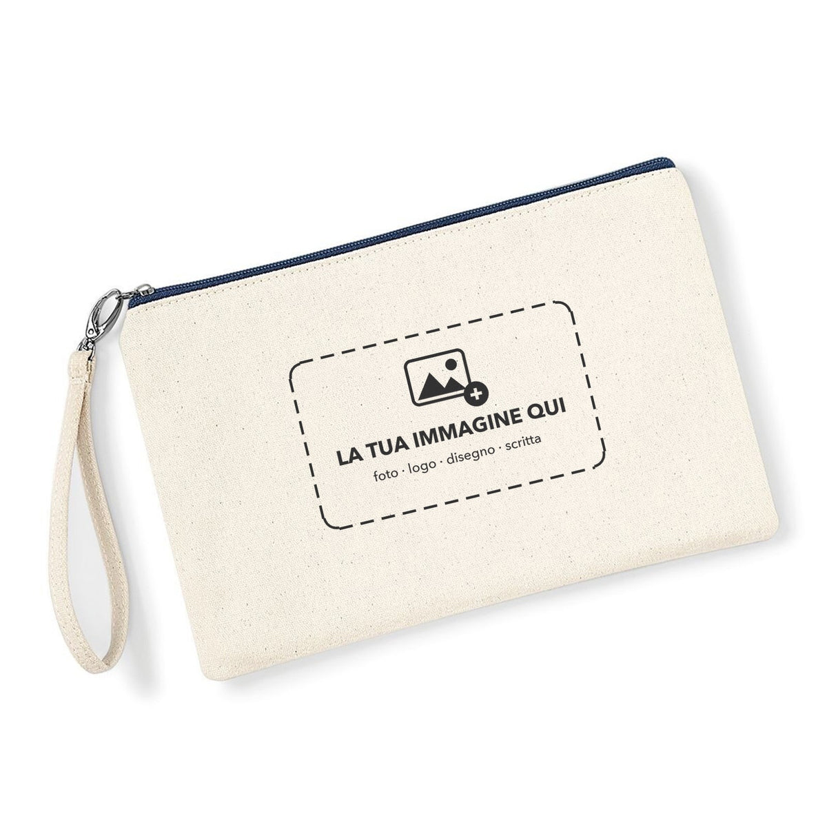 Pochette personalizzata con la tua immagine: foto, logo, disegno o scritta - Maisenza #